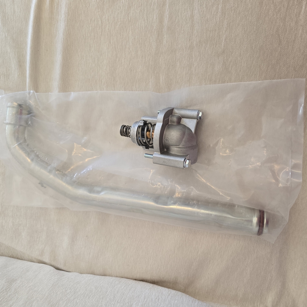 Silver Automotive Pipe and Valve Set
